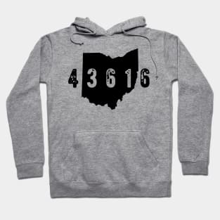 43616 Zip Code Toledo Ohio Hoodie